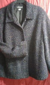 Women tweed box jacket